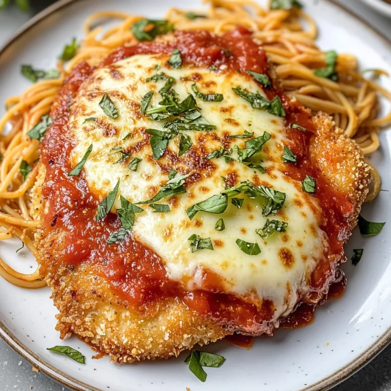 Healthy Chicken Parmesan Recipe