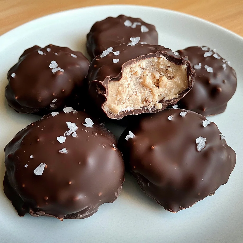 High Protein Frozen Peanut Butter Greek Yogurt Bites