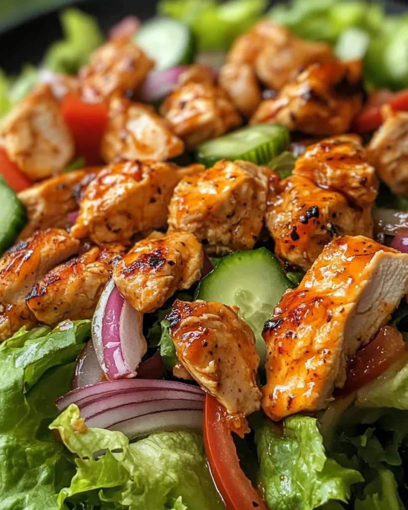 Honey Hot Chicken Salad