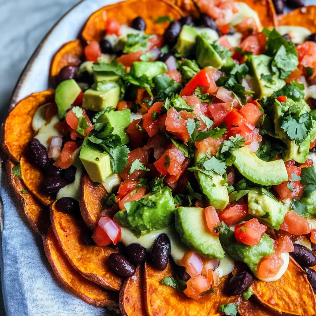 Incredible Loaded Sweet Potato Nachos