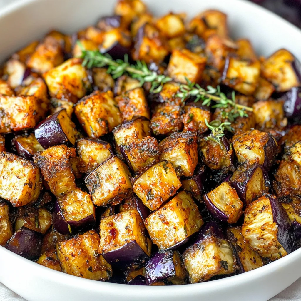 Low-Calorie Air Fryer Eggplant
