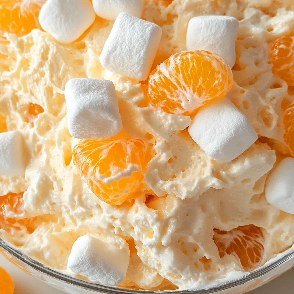 Mandarin Orange Fluff Recipe