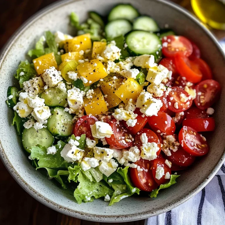 Mediterranean Chopped Salad