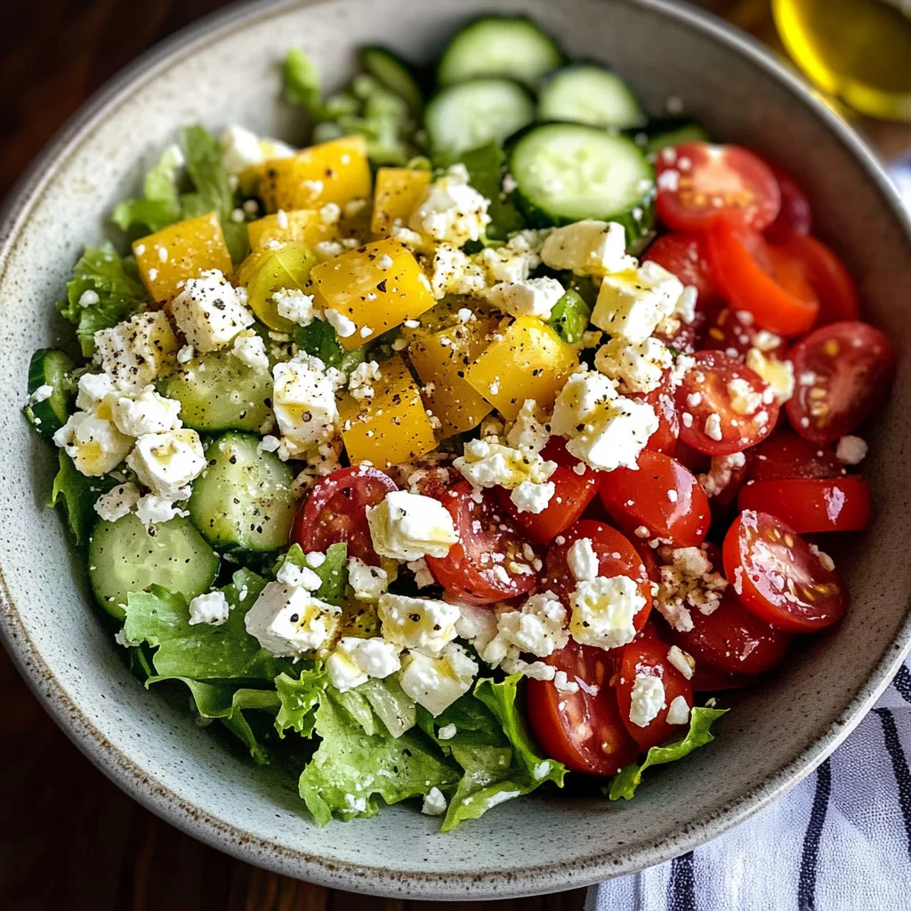 Mediterranean Chopped Salad