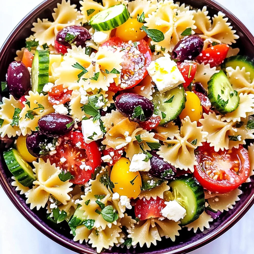 Mediterranean Pasta Salad