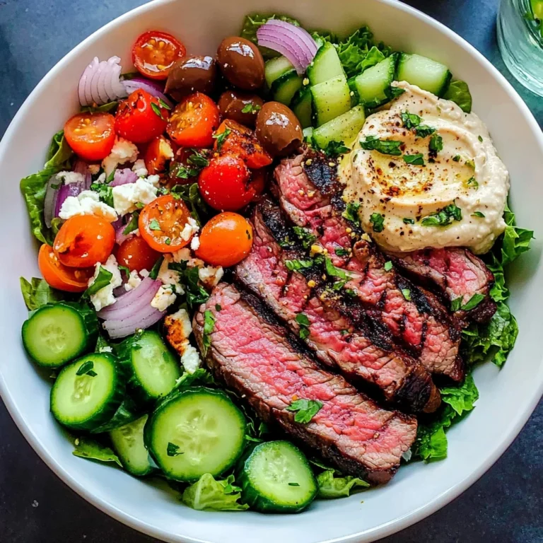 Mediterranean Steak Bowls