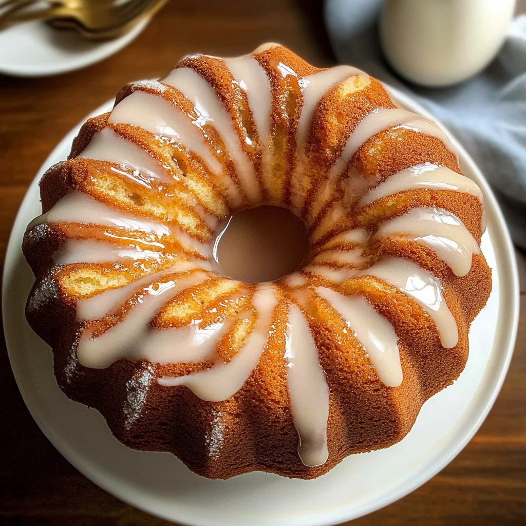 Moist Cinnamon Swirl Bundt Cake