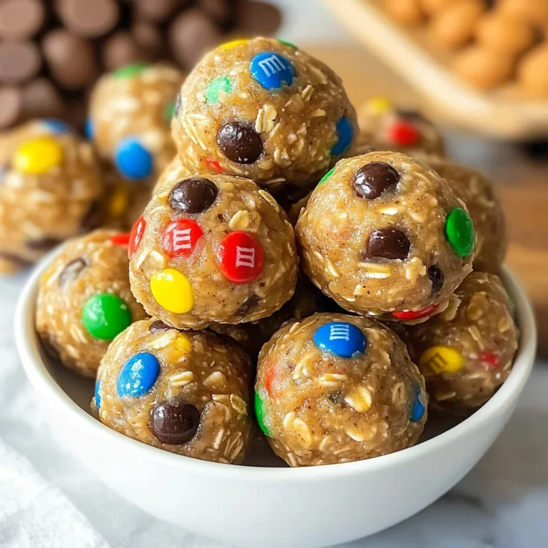 Monster Cookie Energy Balls