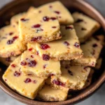 Orange Cranberry Shortbread Cookies