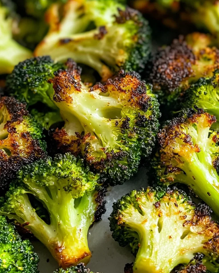 Oven Roasted Broccoli (Baked Broccoli)