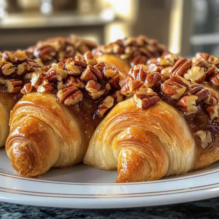 Pecan Pie Crescent Rolls