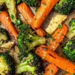 Roasted Broccoli and Carrots