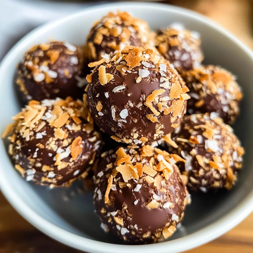 Samoa Cookie Protein Balls