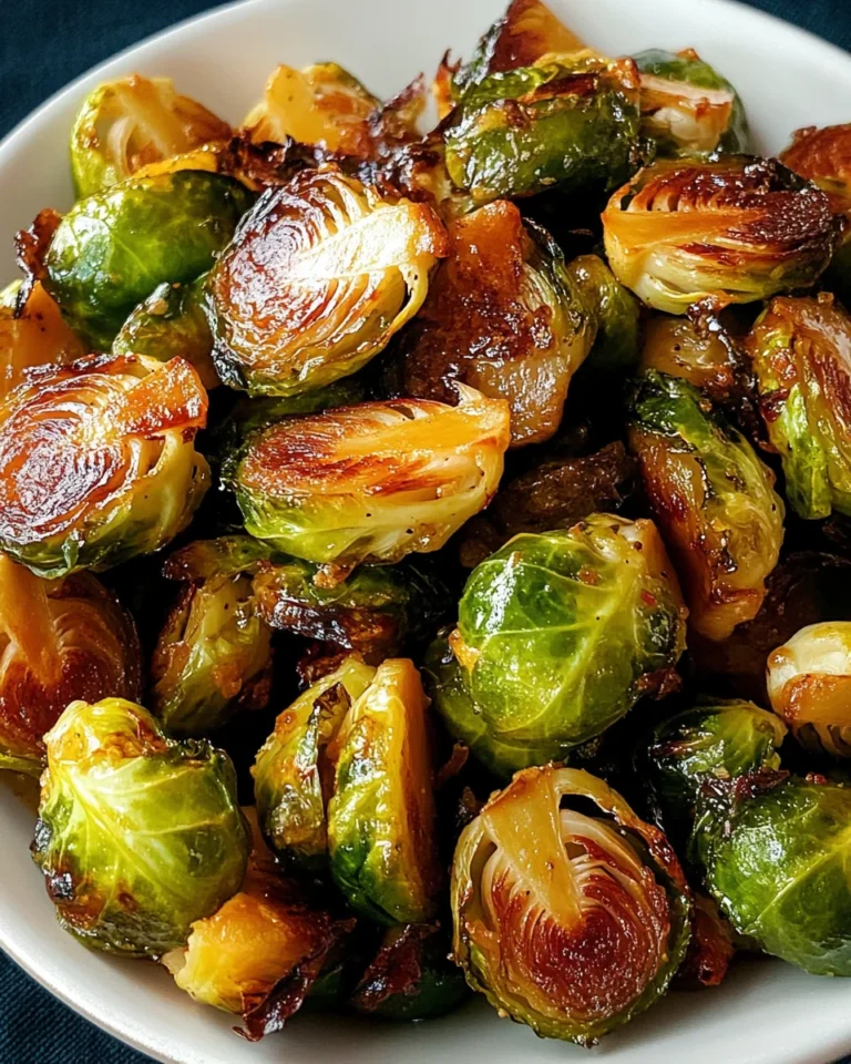 Sheet Pan Maple Dijon Brussels Sprouts