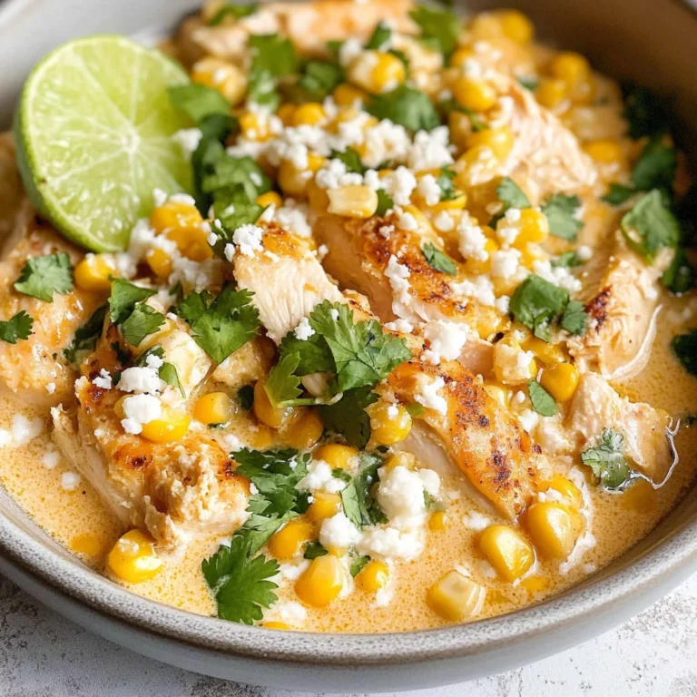 Slow Cooker Street Corn Chicken: Creamy Comfort in Every Bite
