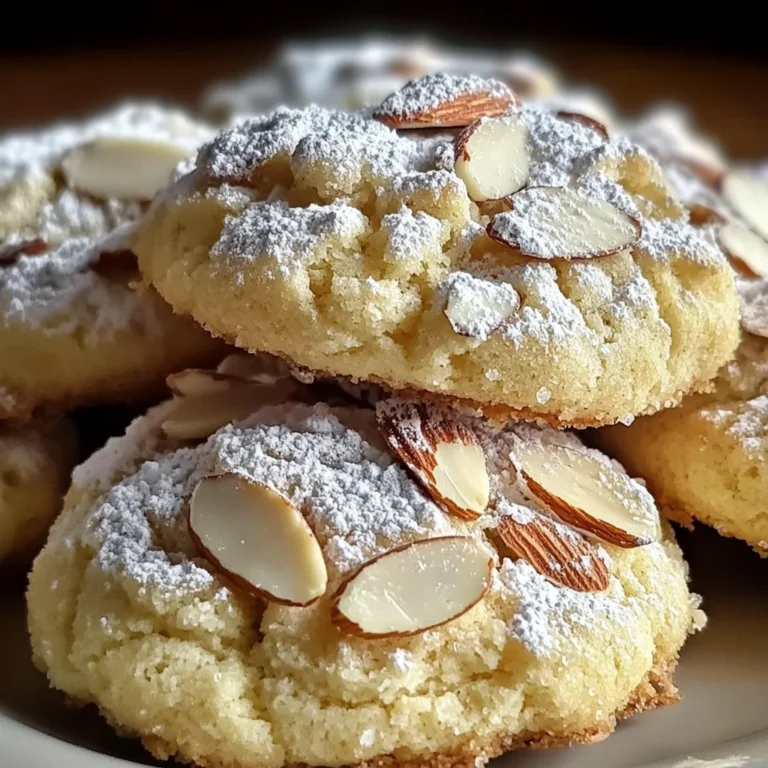 Soft Ricotta Almond Pillows