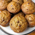 Soft & Fluffy Banana Muffins