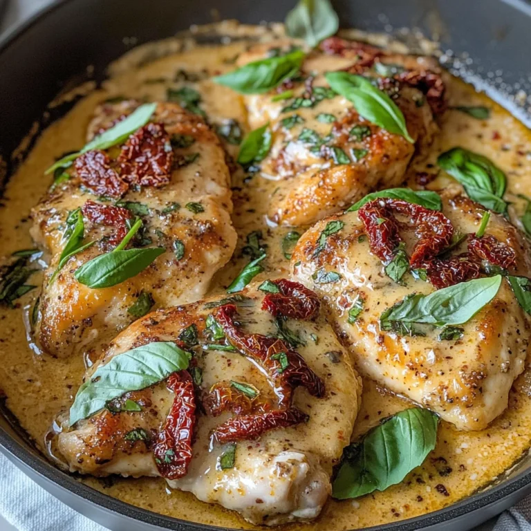 Sun-Dried Tomato Chicken