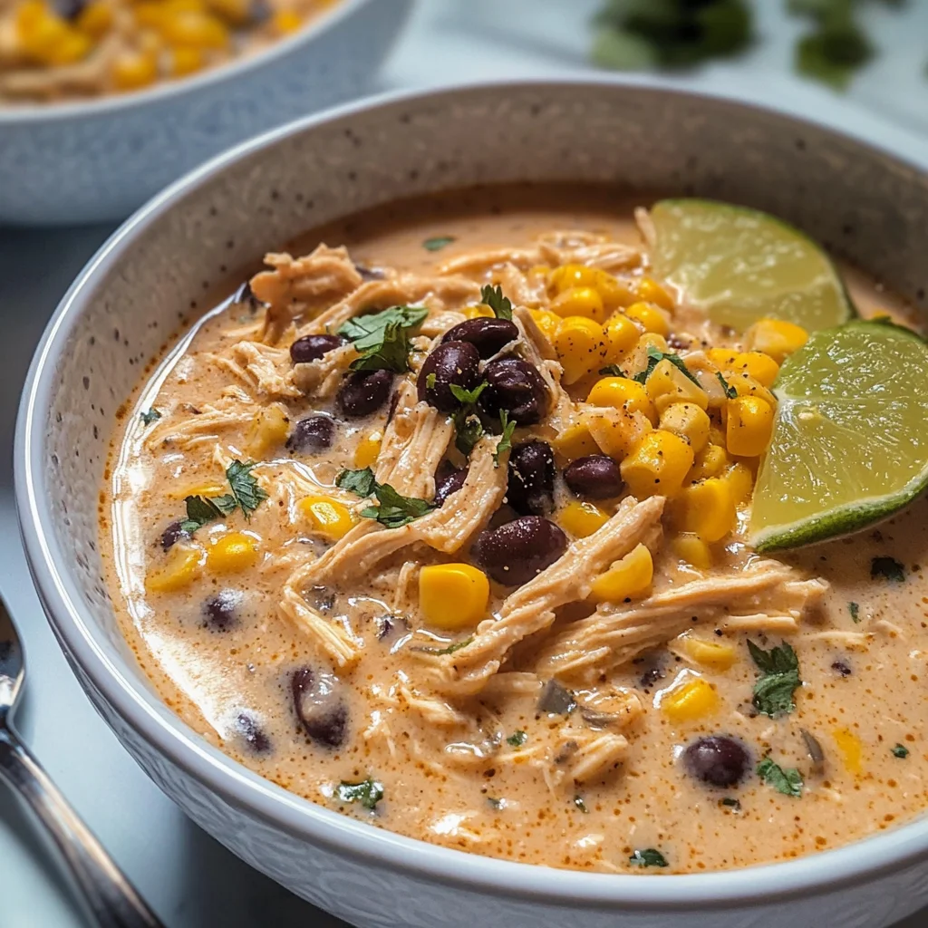 White Chicken Chili Recipe with Cream Cheese