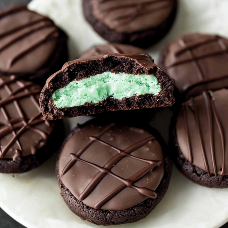 Chocolate Mint Cookies