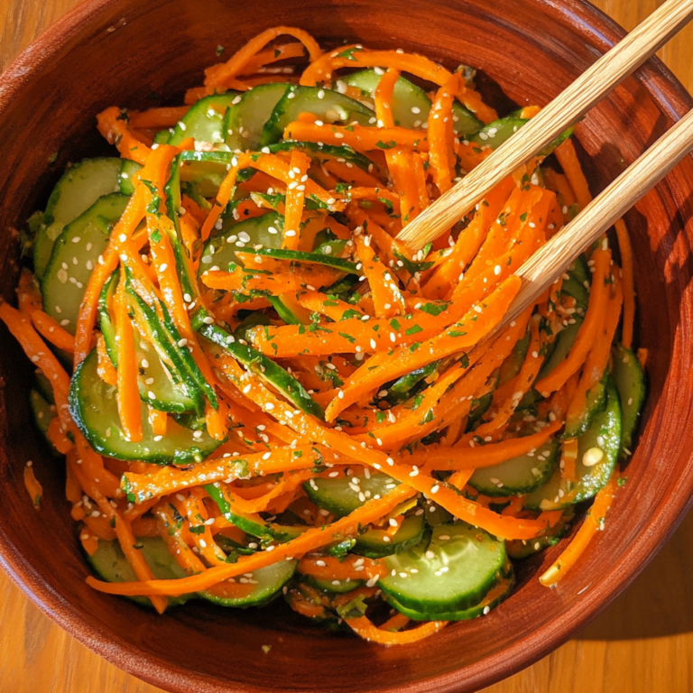 Cucumber Carrot Salad