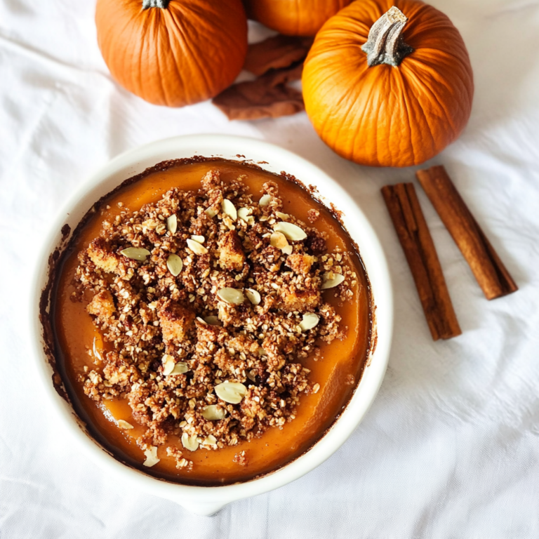 Keto Pumpkin Crisp