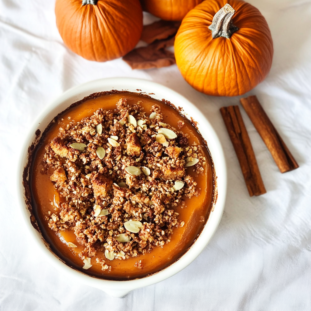 Keto Pumpkin Crisp
