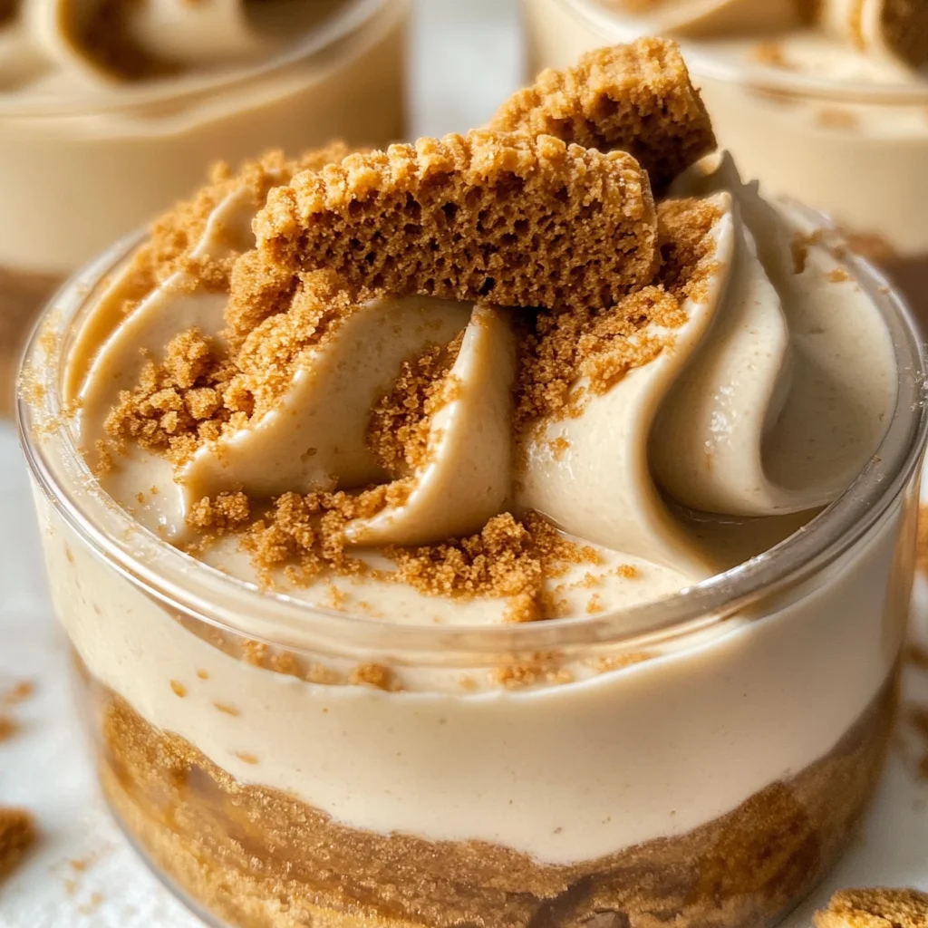 2-Ingredient Biscoff Mousse Recipe