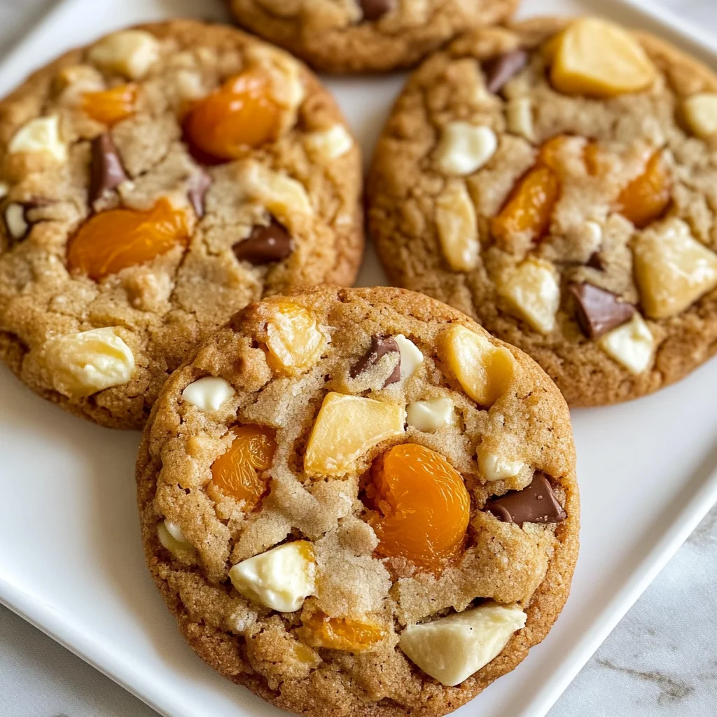 Apricot White Chocolate Cookies