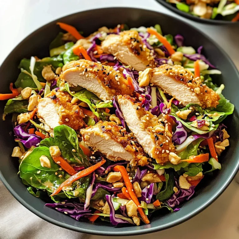 Asian Chicken Crunch Salad: A Delightful Culinary Experience