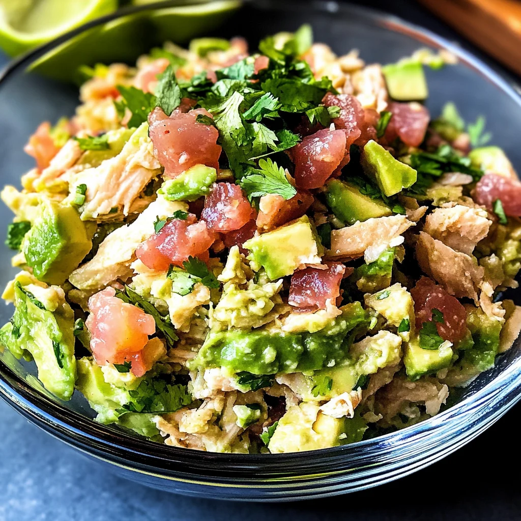 Avocado Tuna Salad