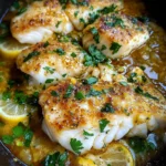 Baked Cod Recipe with Lemon and Garlic
