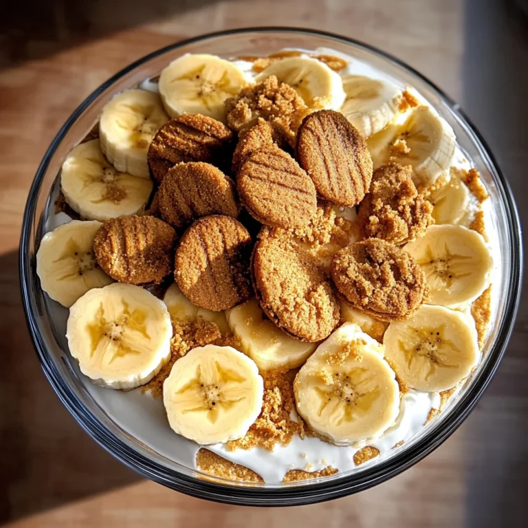 Biscoff Banana Pudding