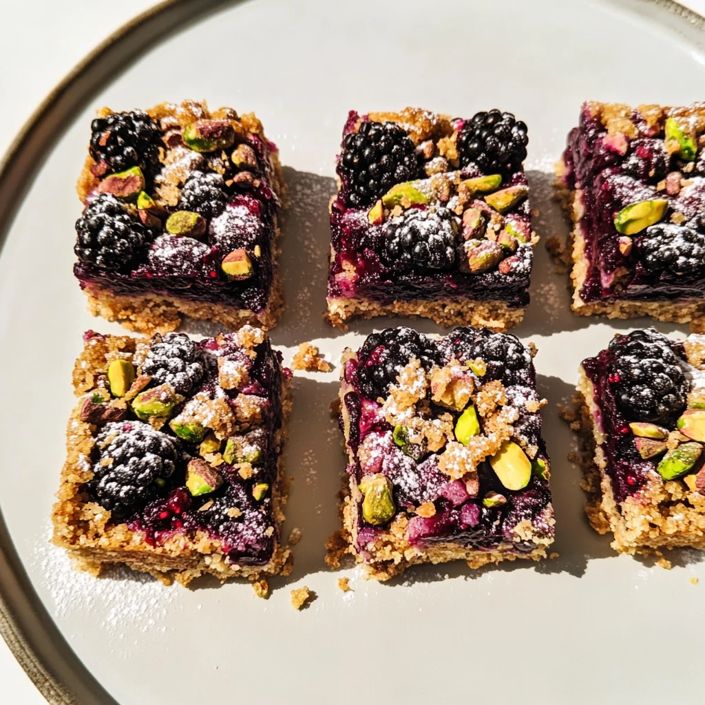 Blackberry Pistachio Dream Bars: An Incredible Ultimate Recipe