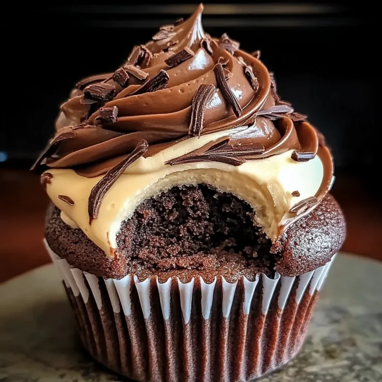 Chocolate Coffee Cream Cupcakes Recipe You'll Love