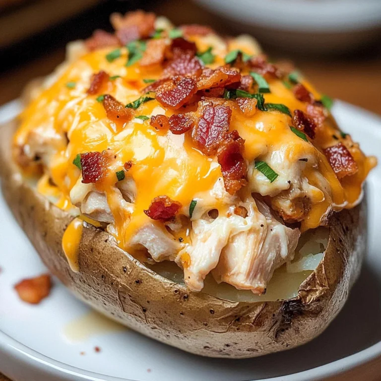 Crack Chicken Stuffed Baked Potatoes