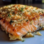 Crispy Parmesan Crusted Baked Salmon: 1 amazing dish