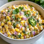 Delicious Street Corn Salad with Greek Yogurt