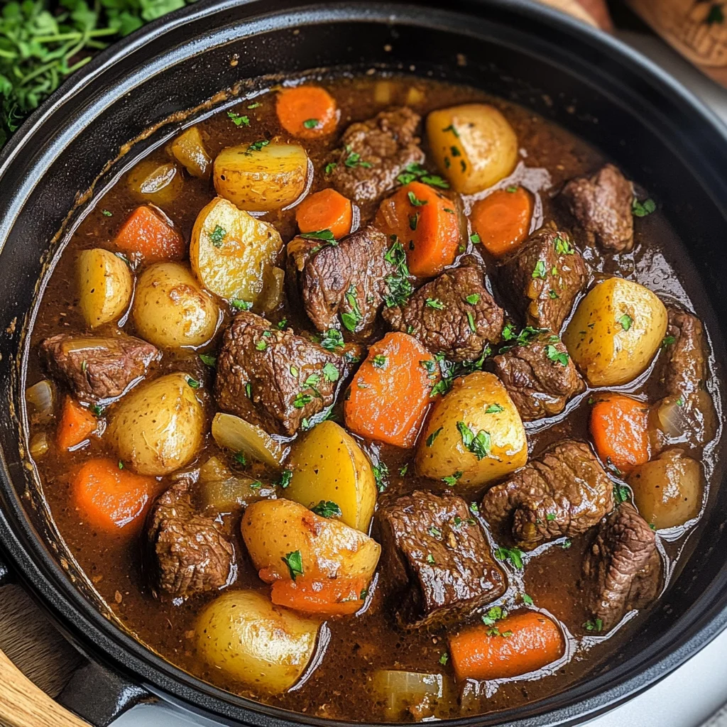 Dutch Oven Guinness Beef Stew Recipe