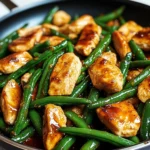 Easy Chicken Breast and Green Beans