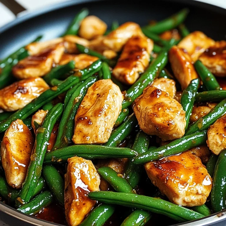 Easy Chicken Breast and Green Beans