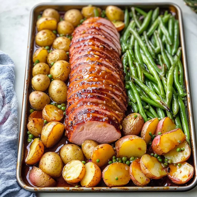 Easy Easter Dinner on a Sheet Pan