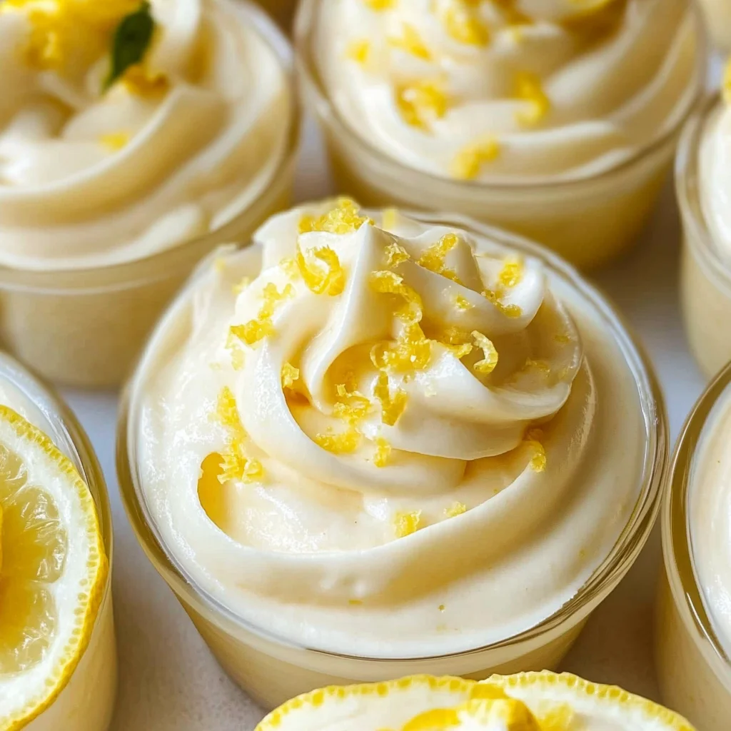Easy Lemon Mousse