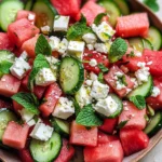 Feta Watermelon Salad