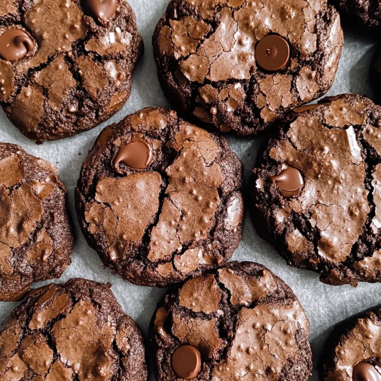 Fudgy Brownie Cookies