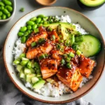 Honey Sriracha Salmon Bowls: A Sweet and Spicy Delight