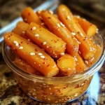 Hot Honey Pickled Carrots: A Sweet and Spicy Delight!