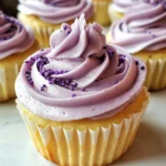 Lavender Earl Grey Tea Cupcakes