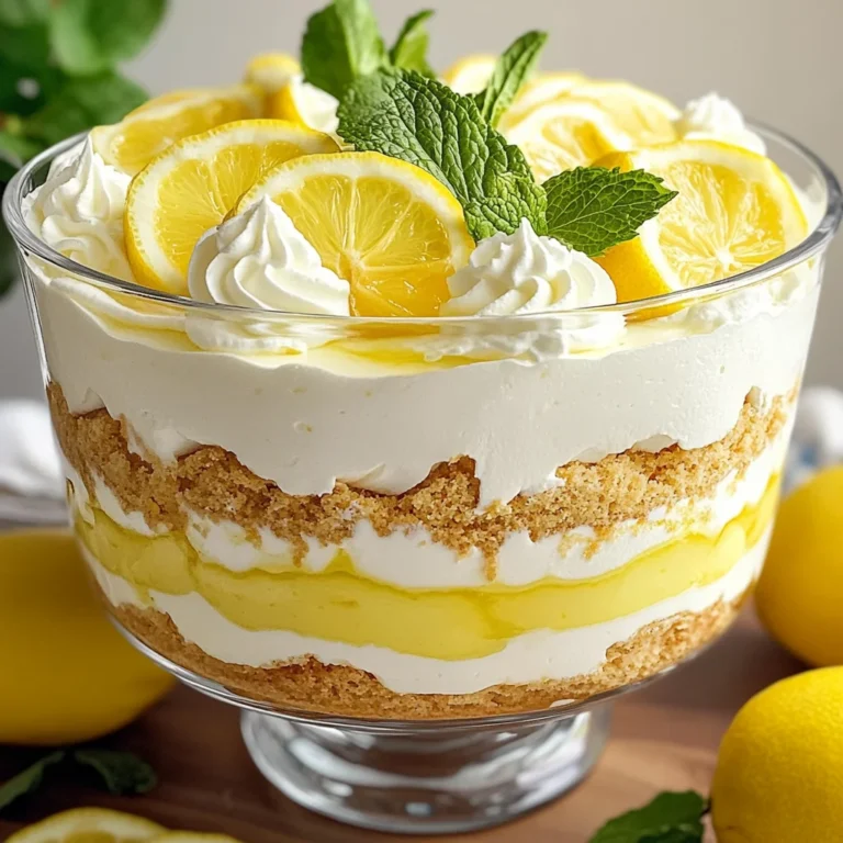 Lemon Lush Trifle