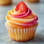 Mango Strawberry Sunset Cupcakes: A Delightful Recipe!